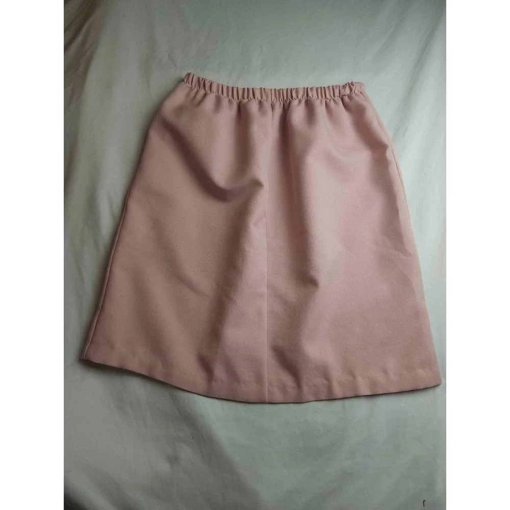 Koret‎ Pencil Skirt Womens Size 16W Pink Woven Classic Timeless Retro Vintage